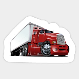 Cartoon truck Sticker